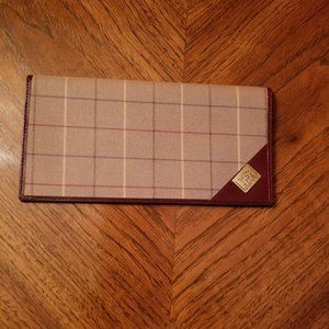 RARE Vintage Burberrys Check Bifold Wallet